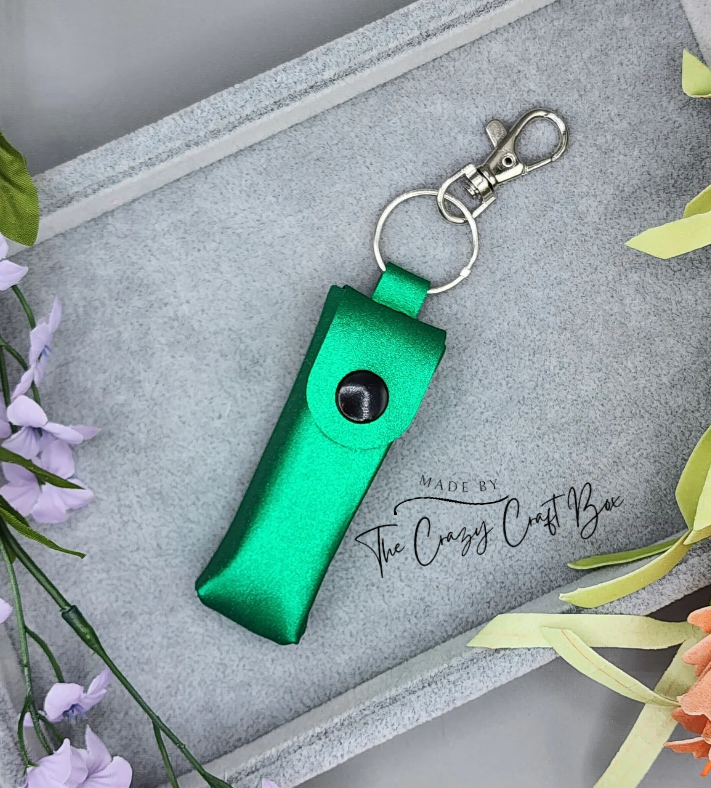 Chapstick Holder Keychain