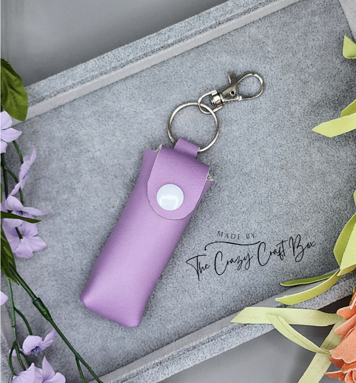 Chapstick Holder Keychain