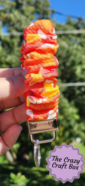 Fall Scrunchie Wristlets