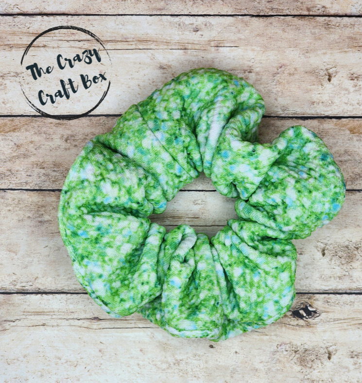 Green Scrunchie