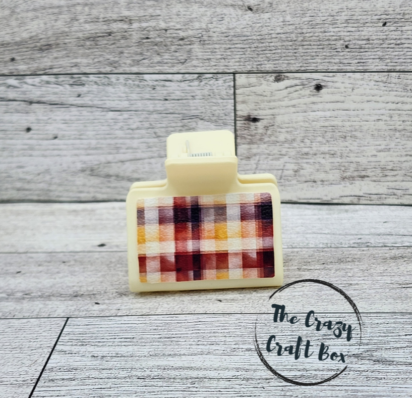 Fall Tone Claw Clips