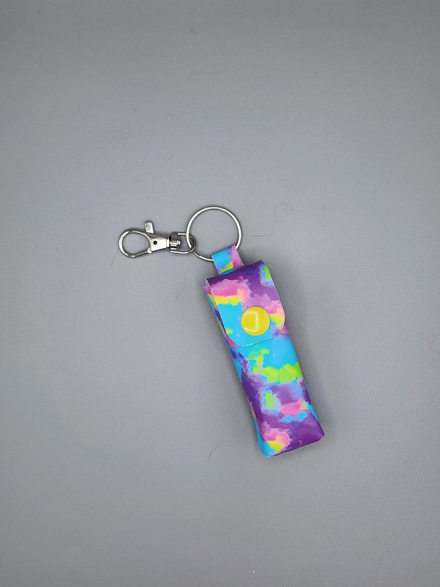 Chapstick Holder Keychain