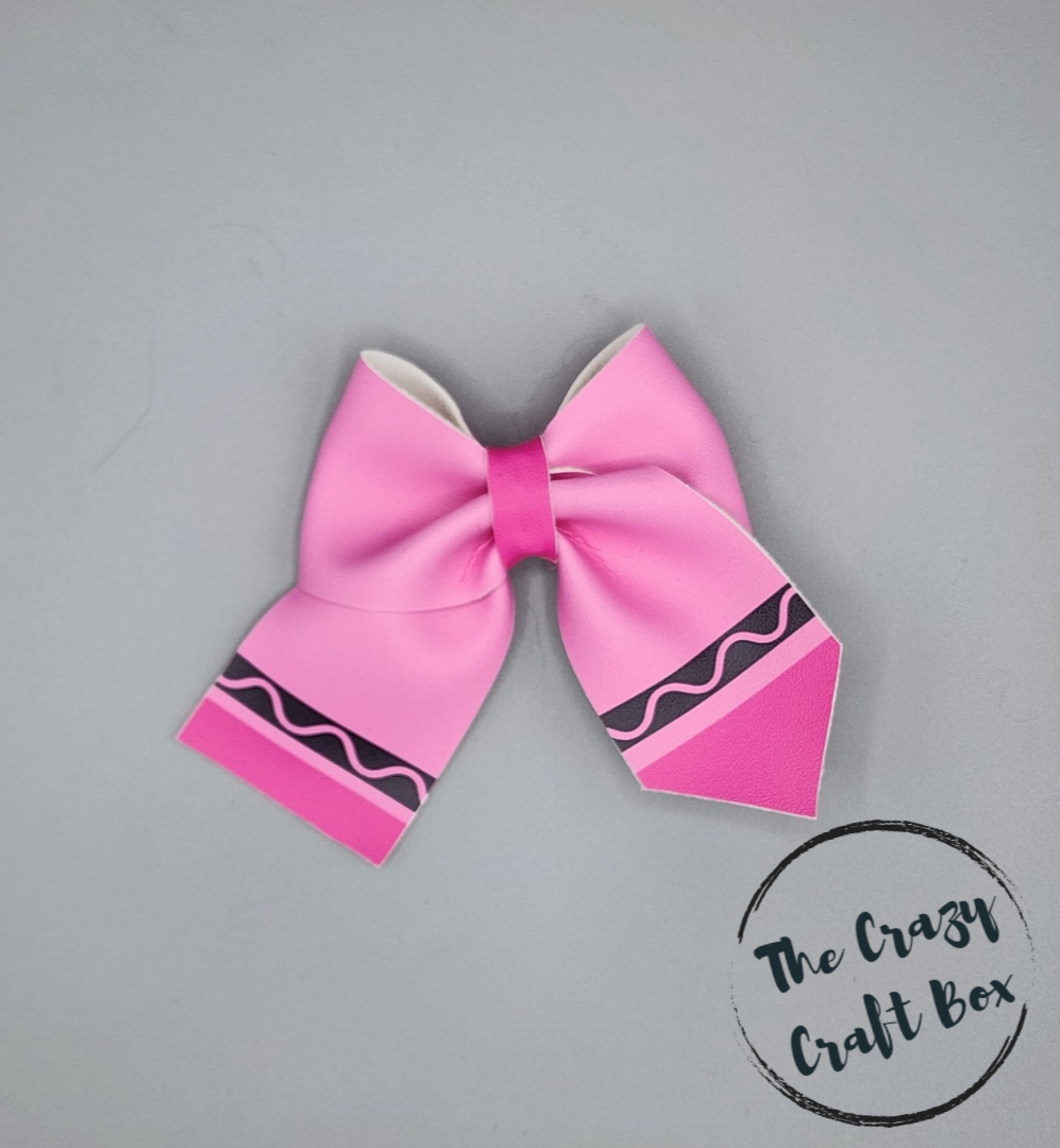 Crayon Hair Bows