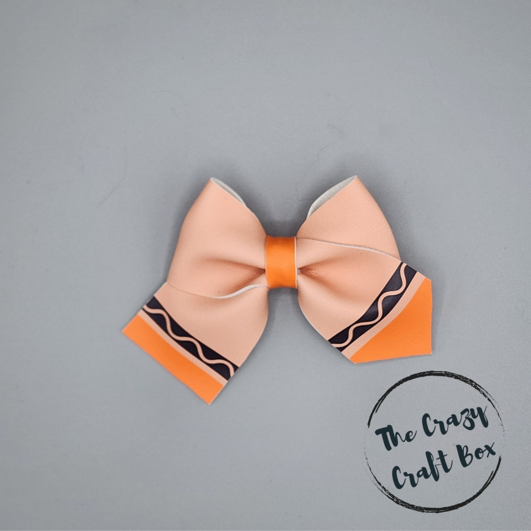 Crayon Hair Bows