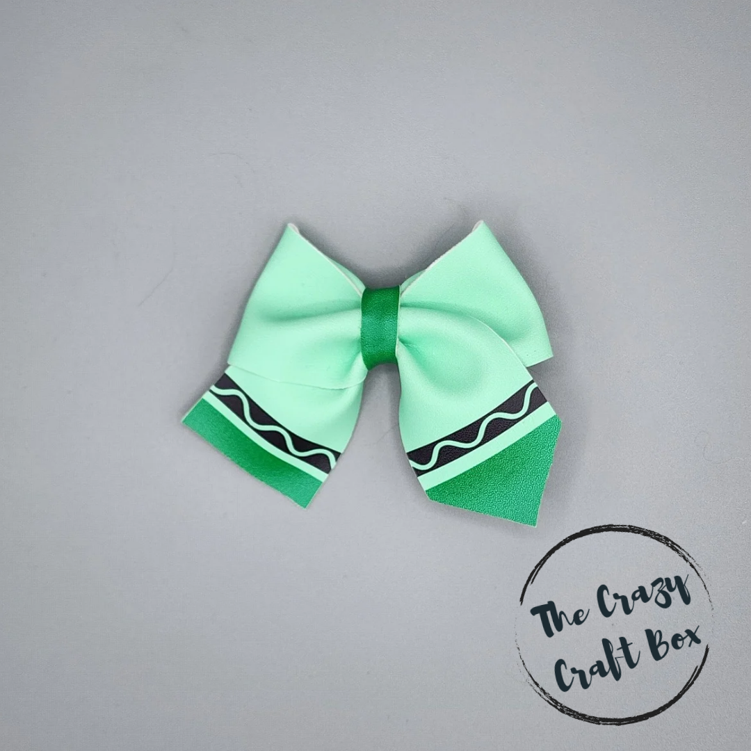 Crayon Hair Bows