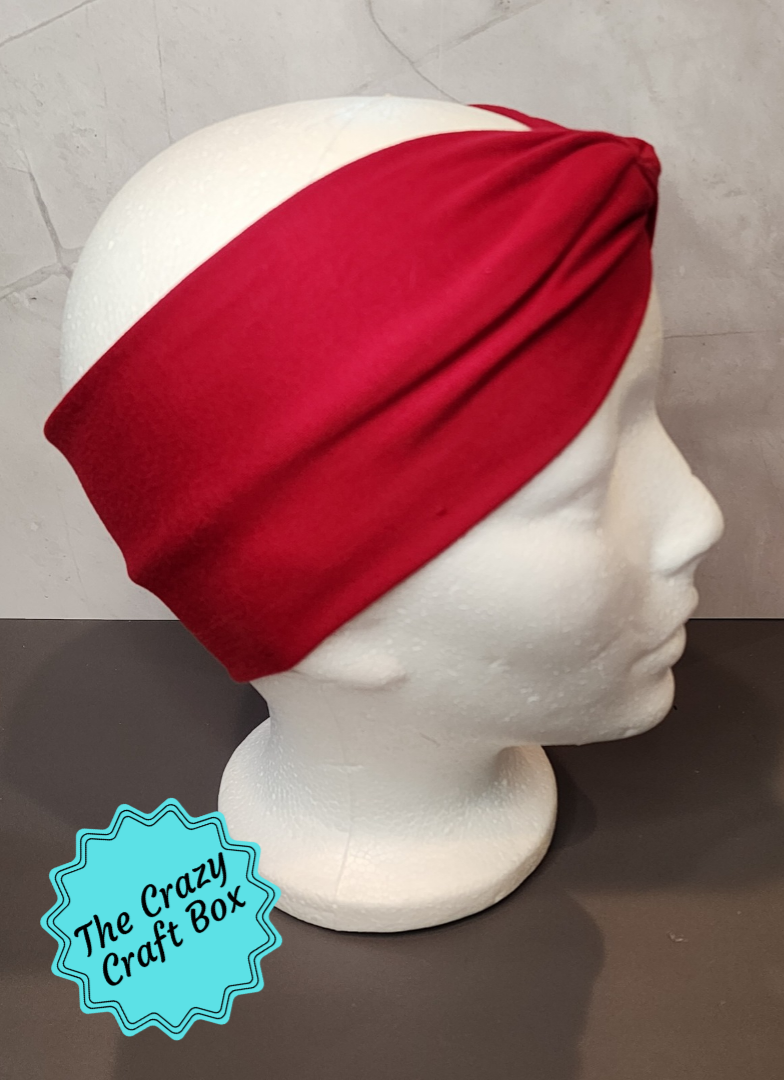Red Twist Headband