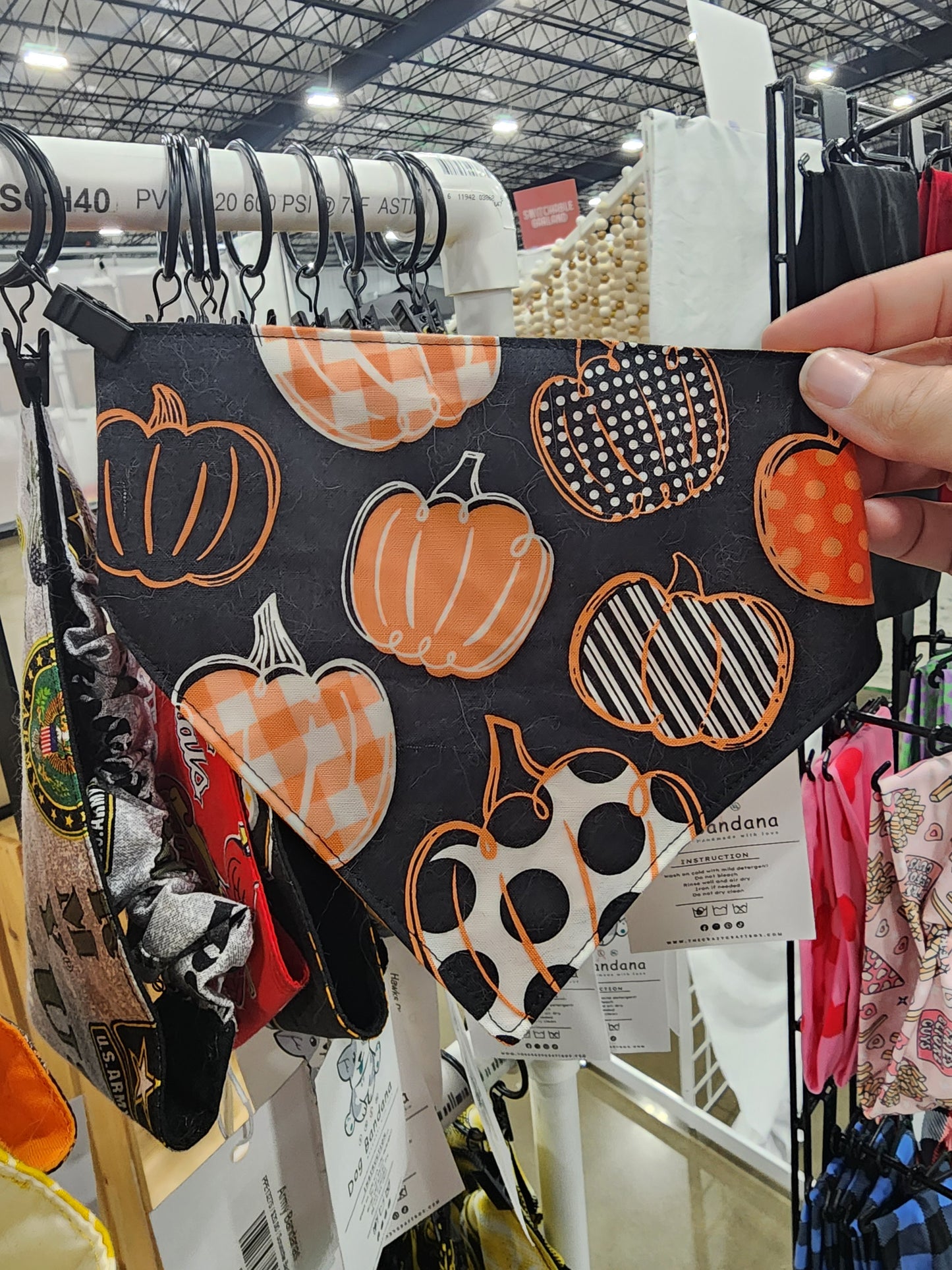 Orange Pumpkin Bandanas