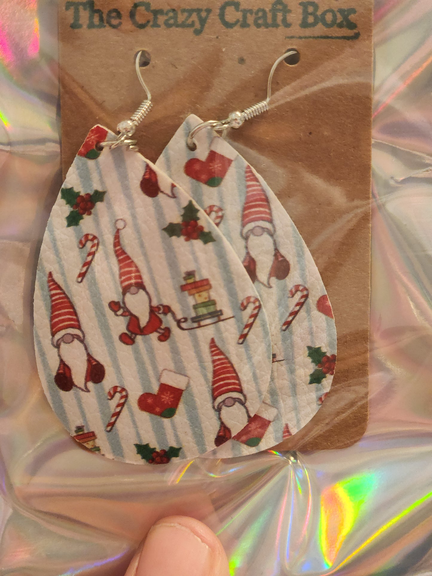 Gnome Christmas Earrings