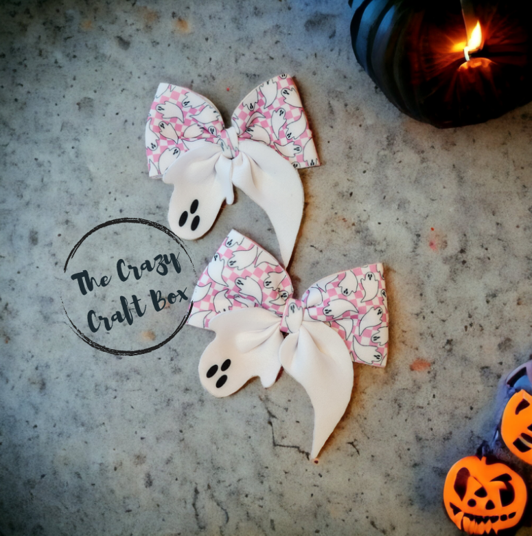 Ghost Hair Bow