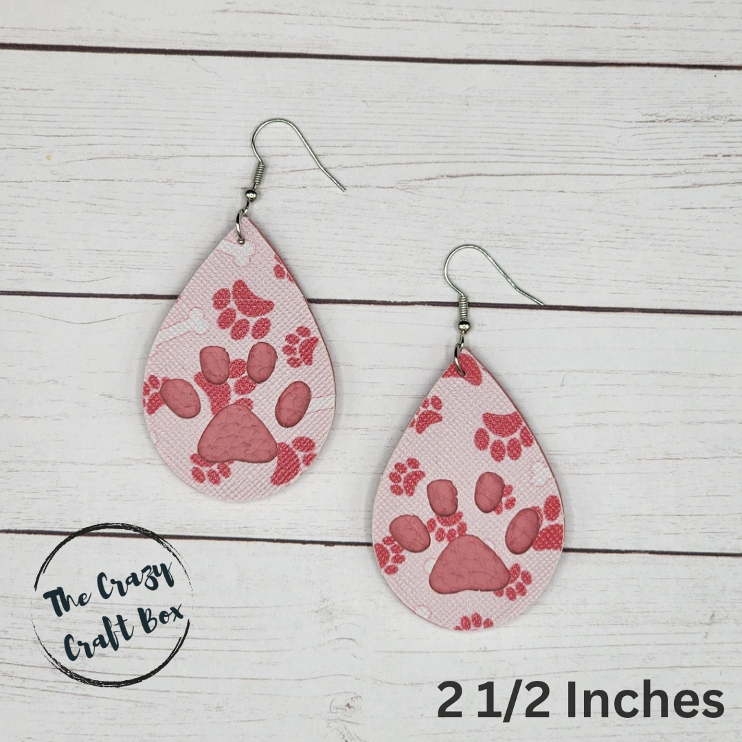Paw Print Earrings