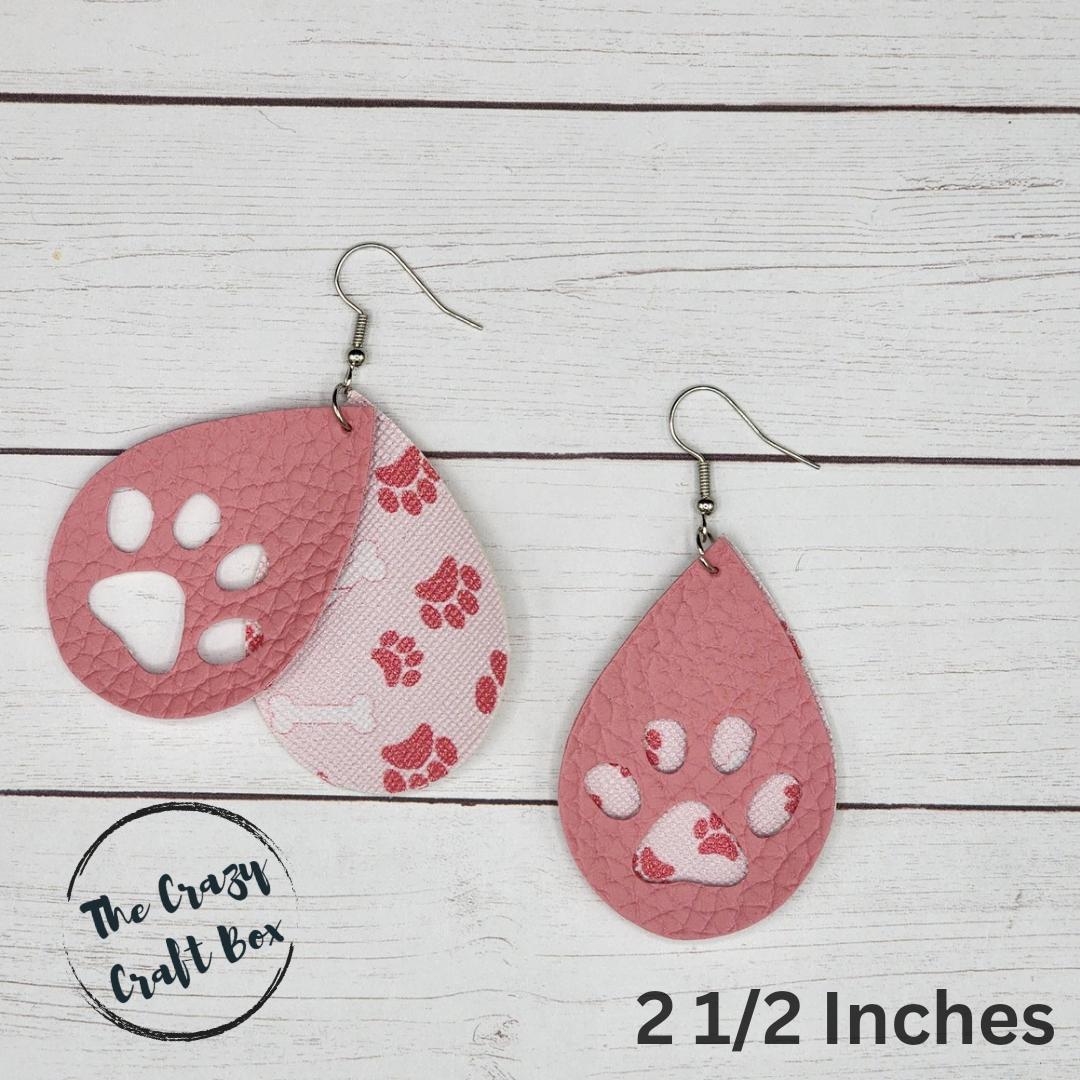 Paw Print Earrings