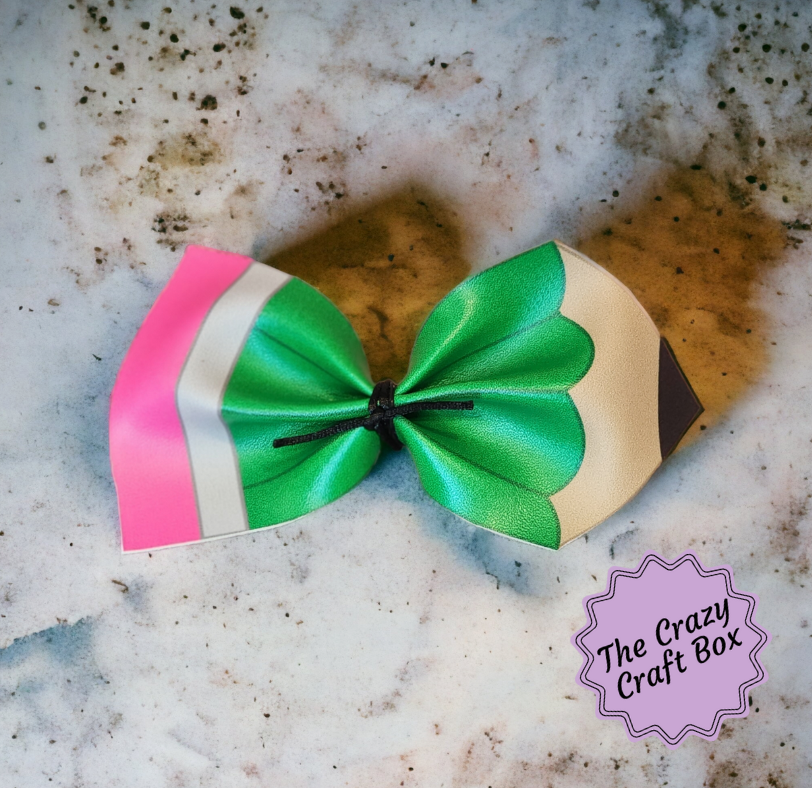 Pencil Hair Bows