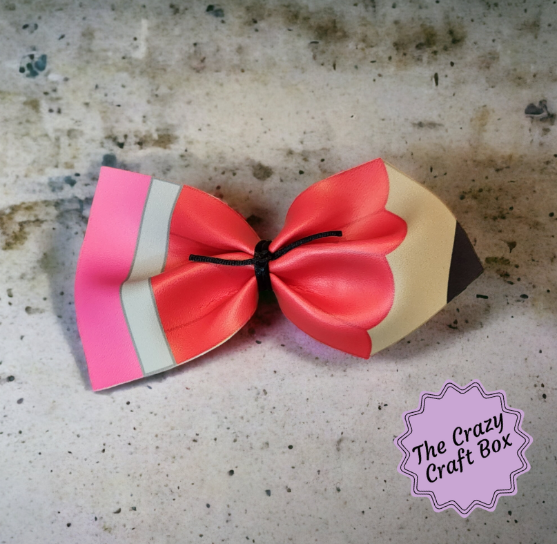 Pencil Hair Bows