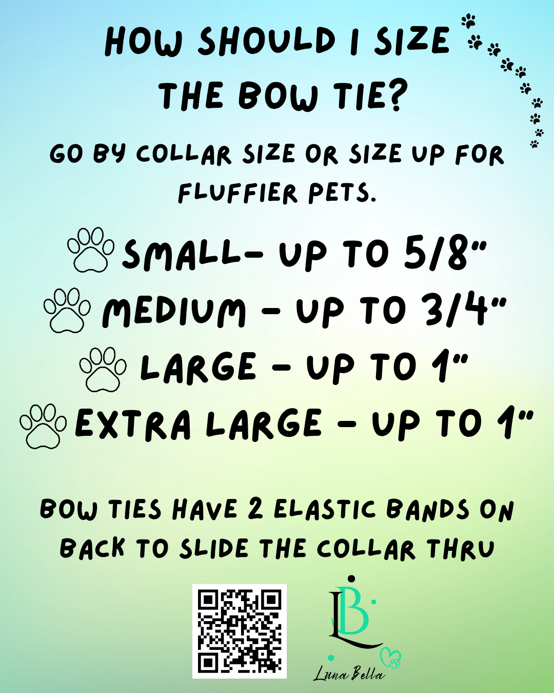 Black Bow Tie Collar Accessory | Handmade Pet Outfit for Dogs & Cats