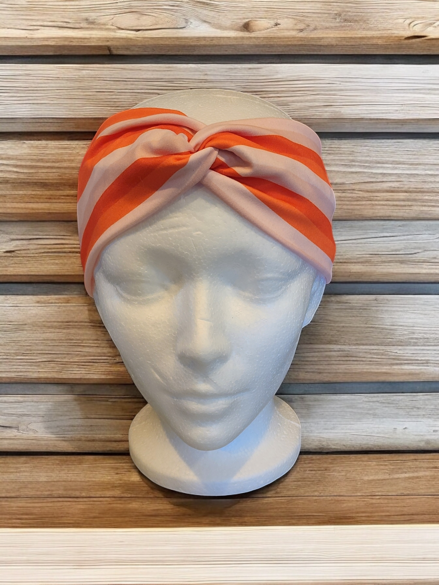 Orange Stripes Headband