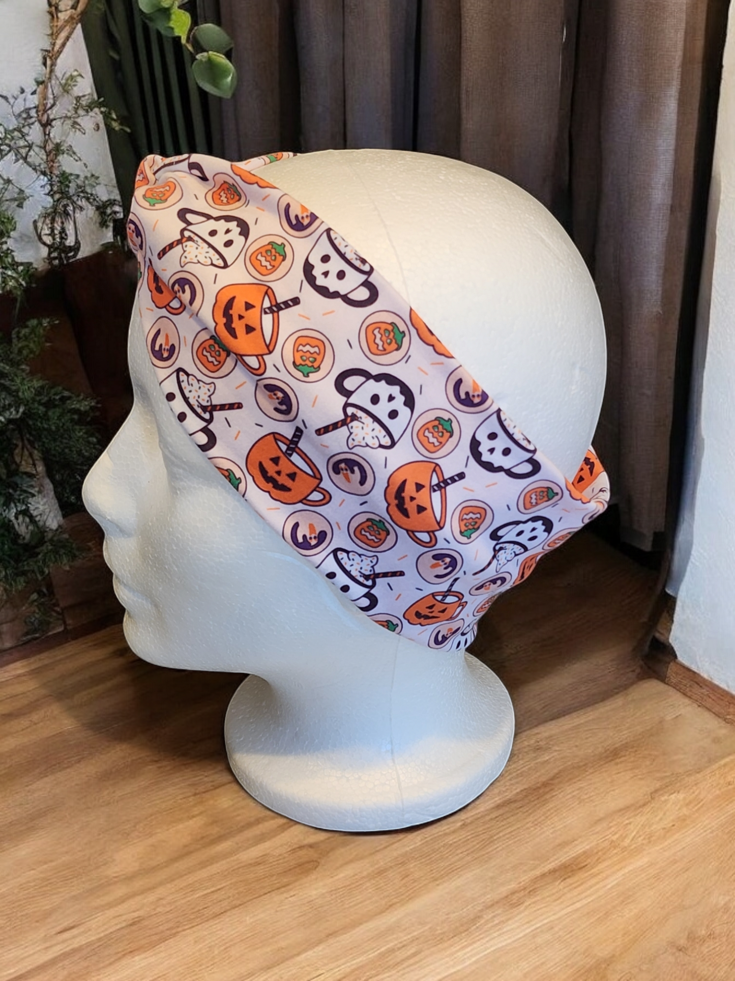 Pumpkin Mugs Headband