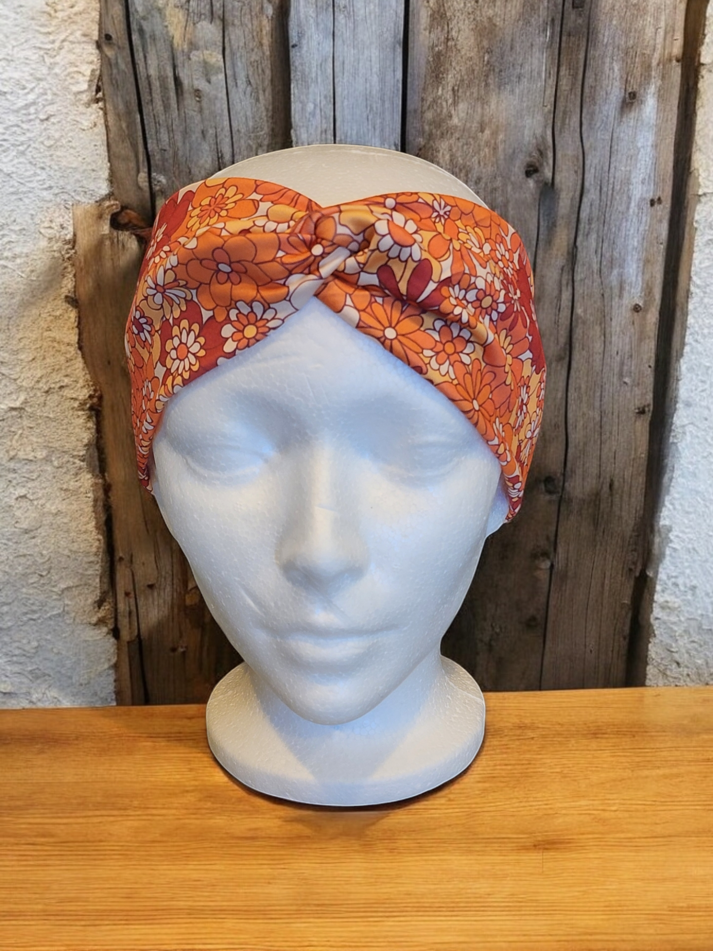 Retro Flowers Headband