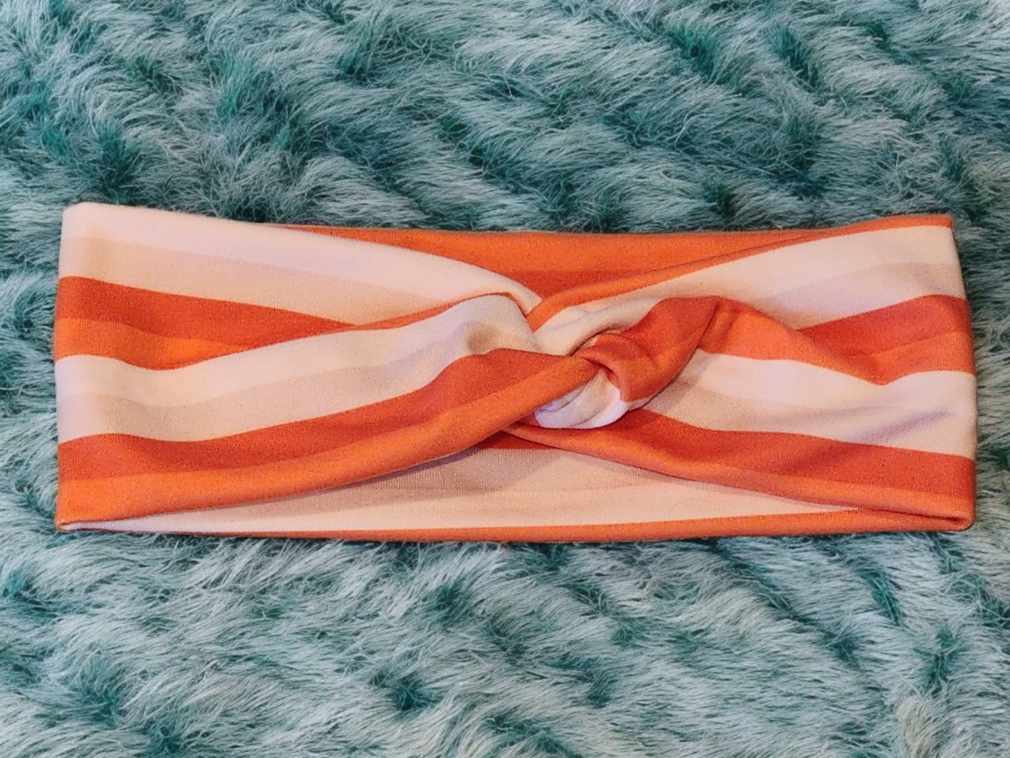 Orange Stripes Headband