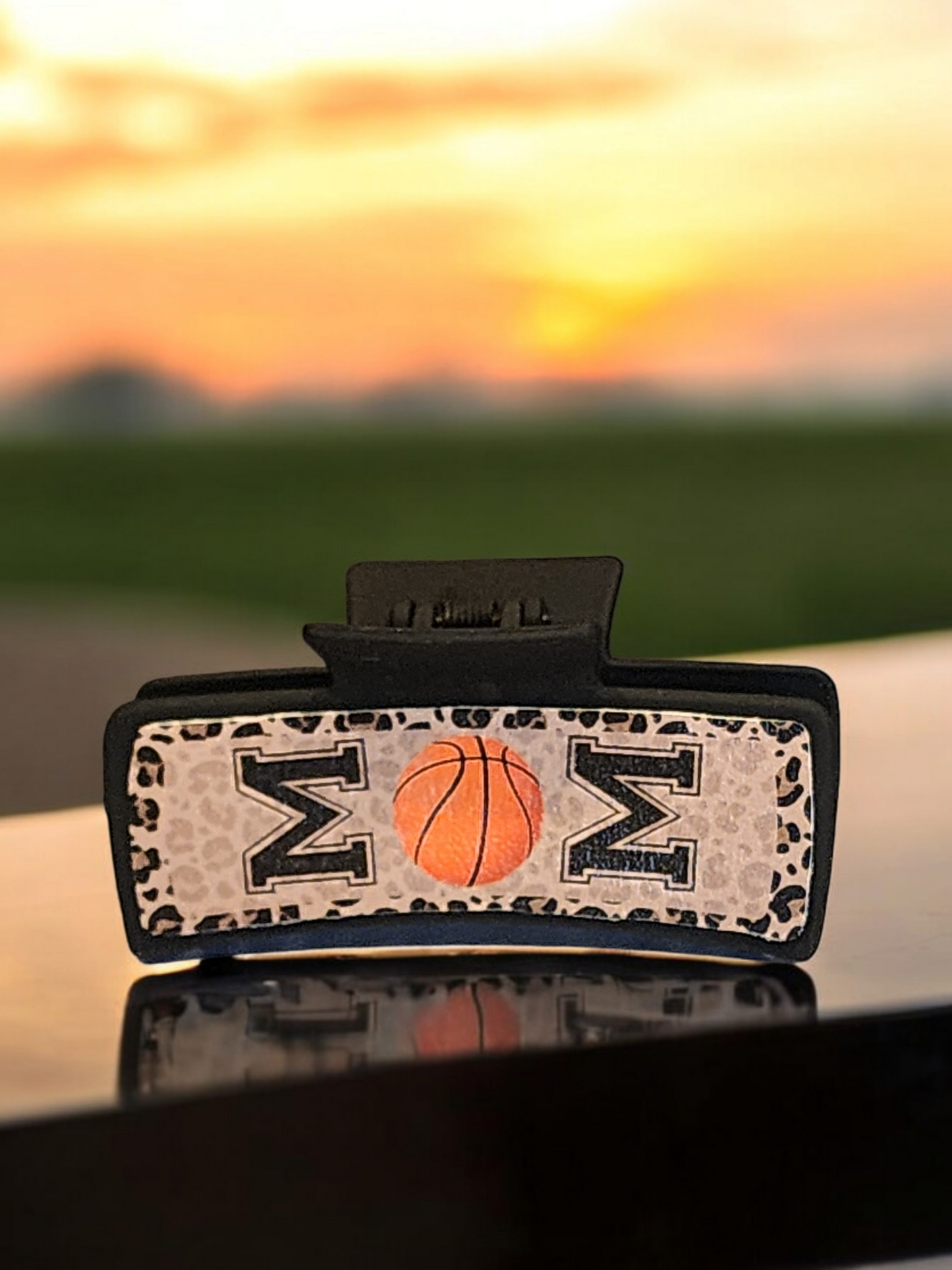 Sports Mom Claw Clips