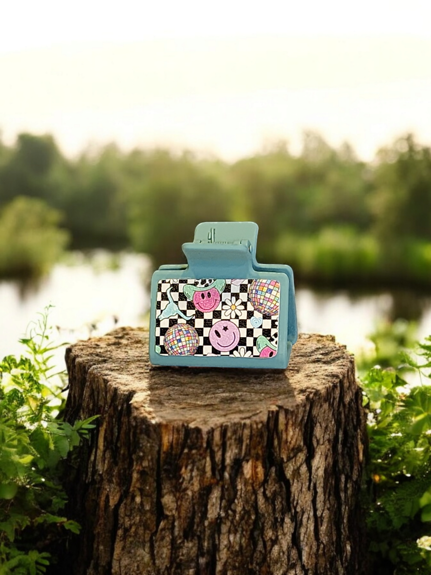 Cowboy Smile Claw Clip