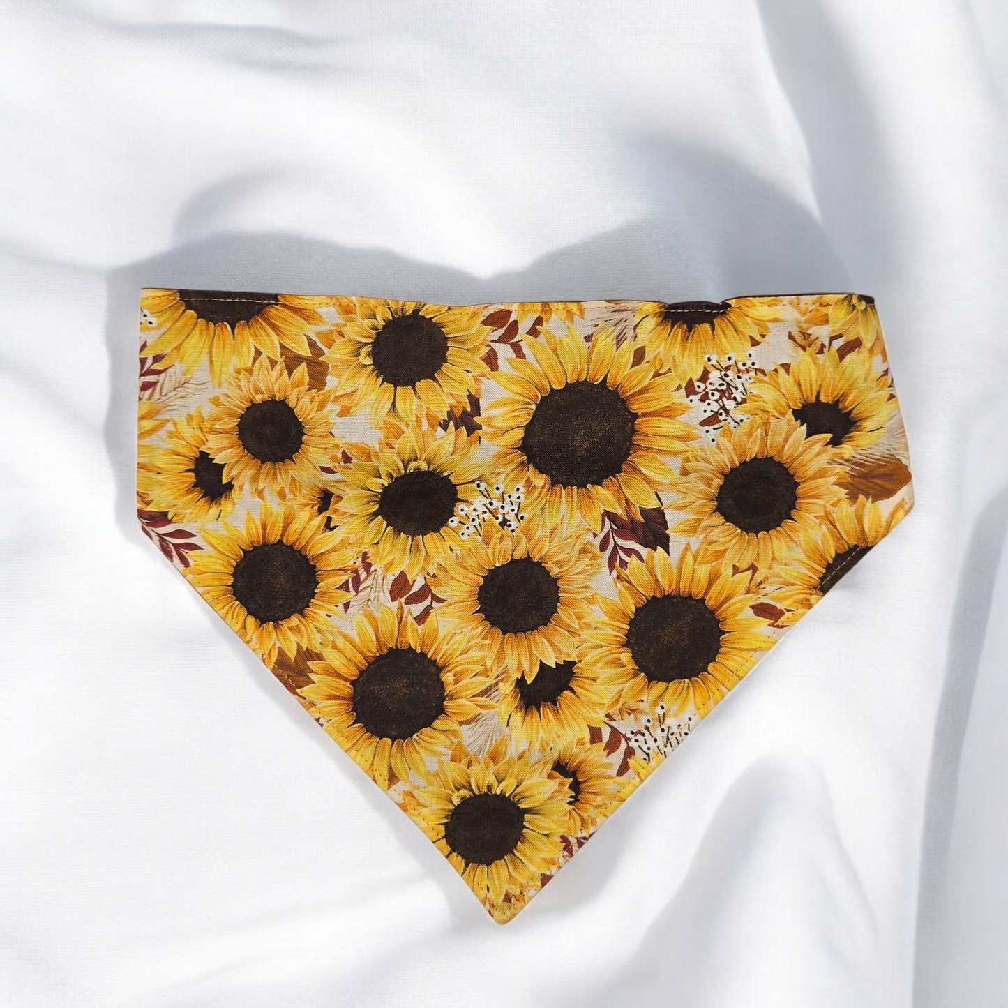 Brown Sunflower Bandanas