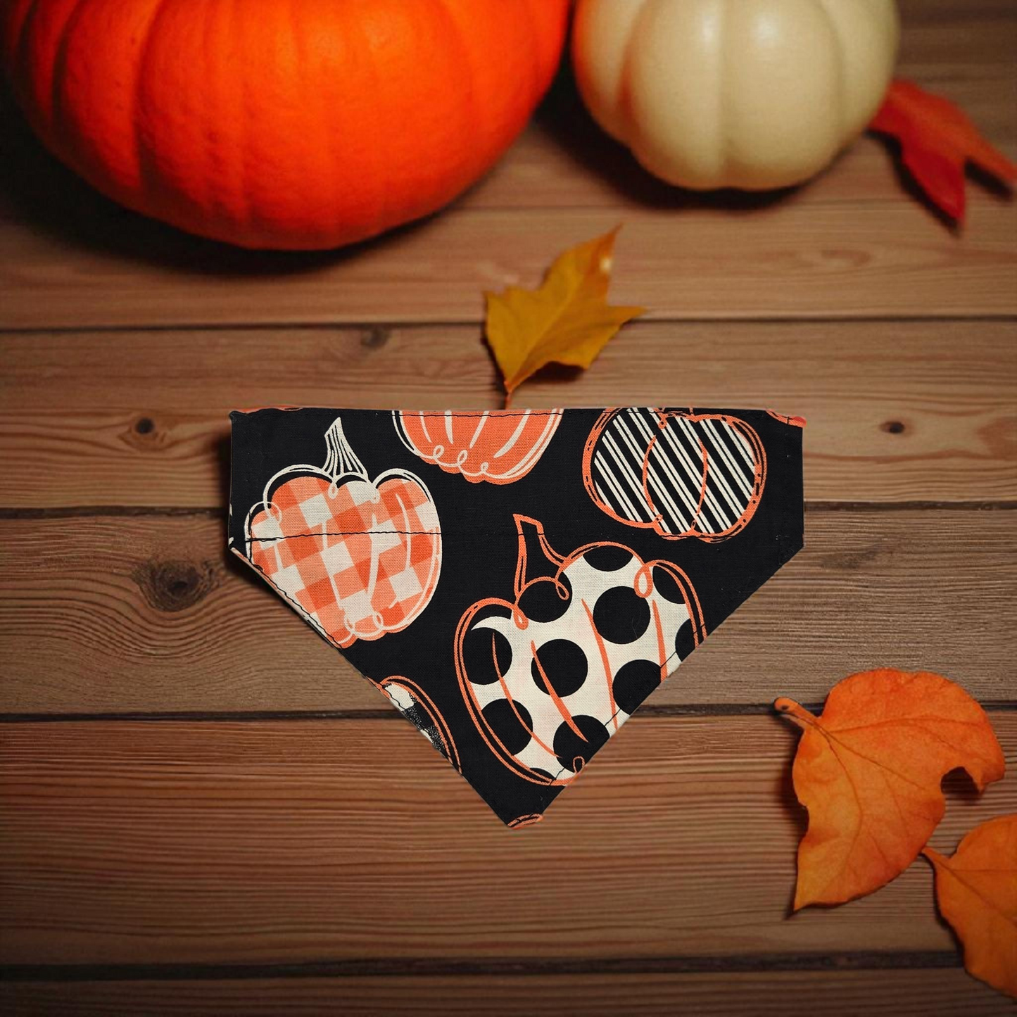 Orange Pumpkin Bandanas
