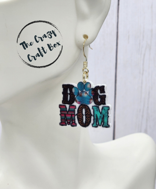 Dog Mom Earrings