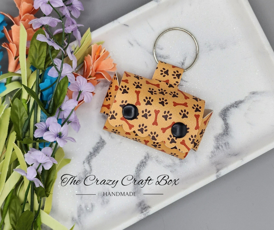Dog Poo Bag Key Chains