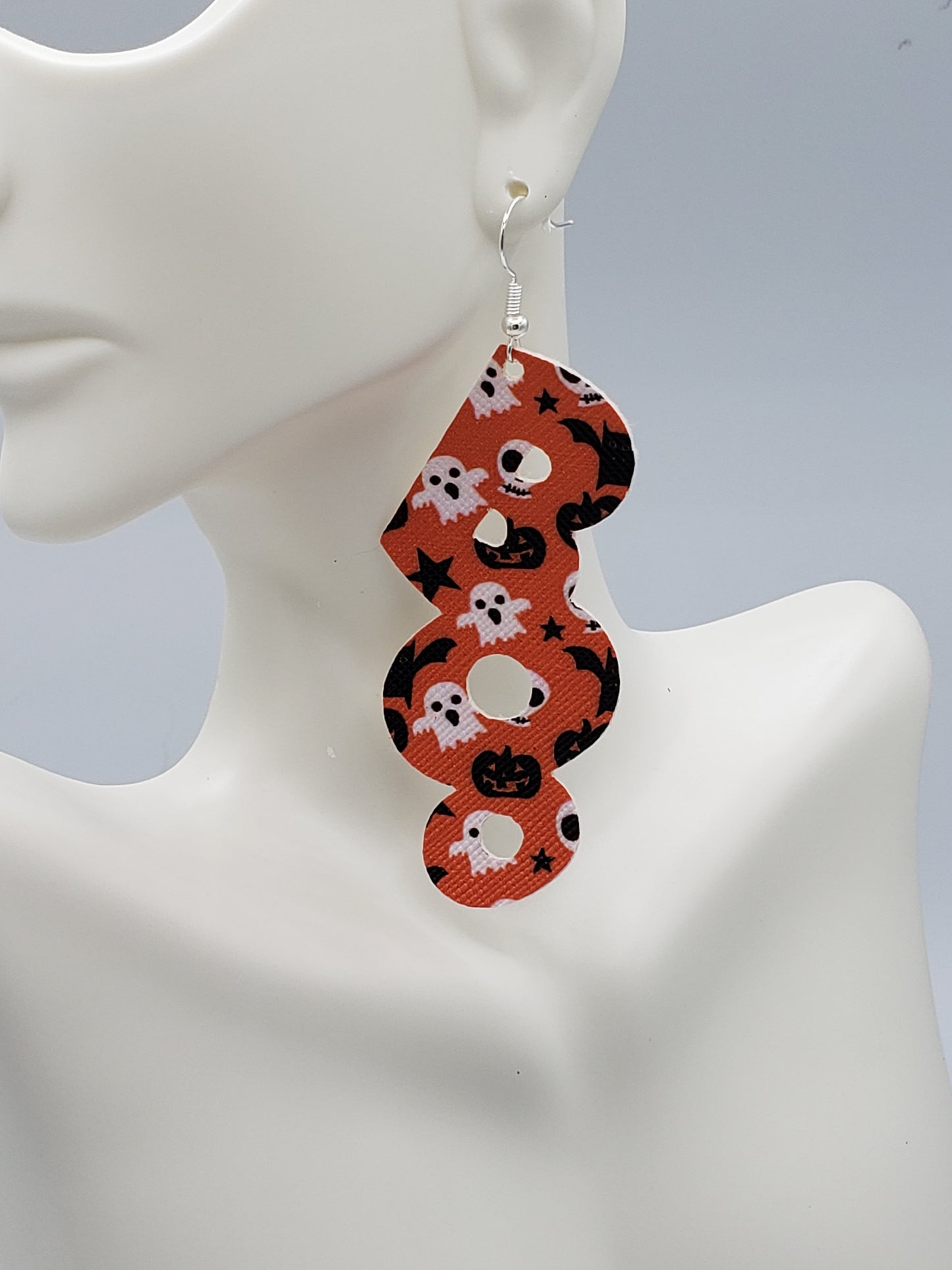 Boo Halloween Earrings