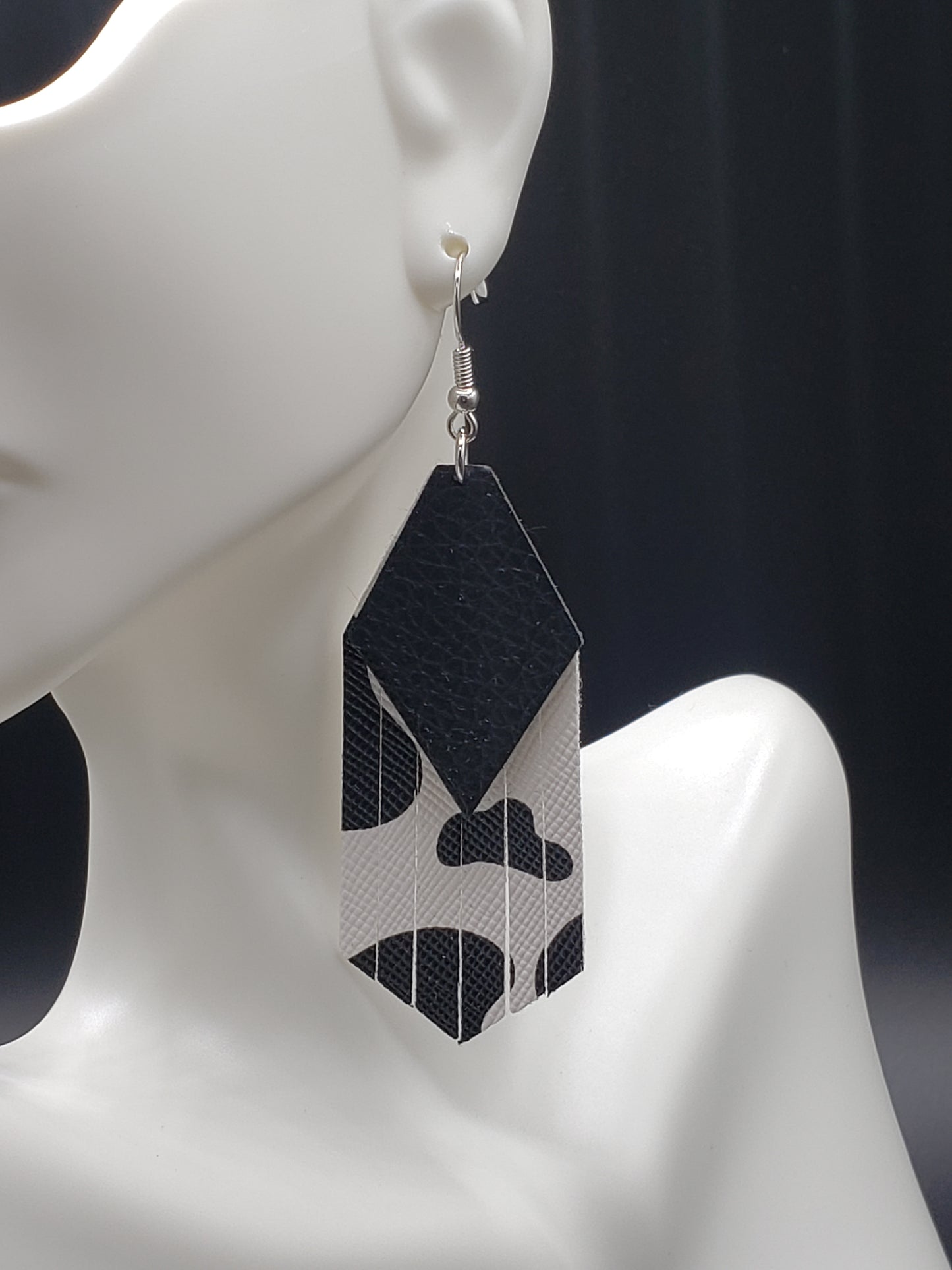 Cow Print Earrings