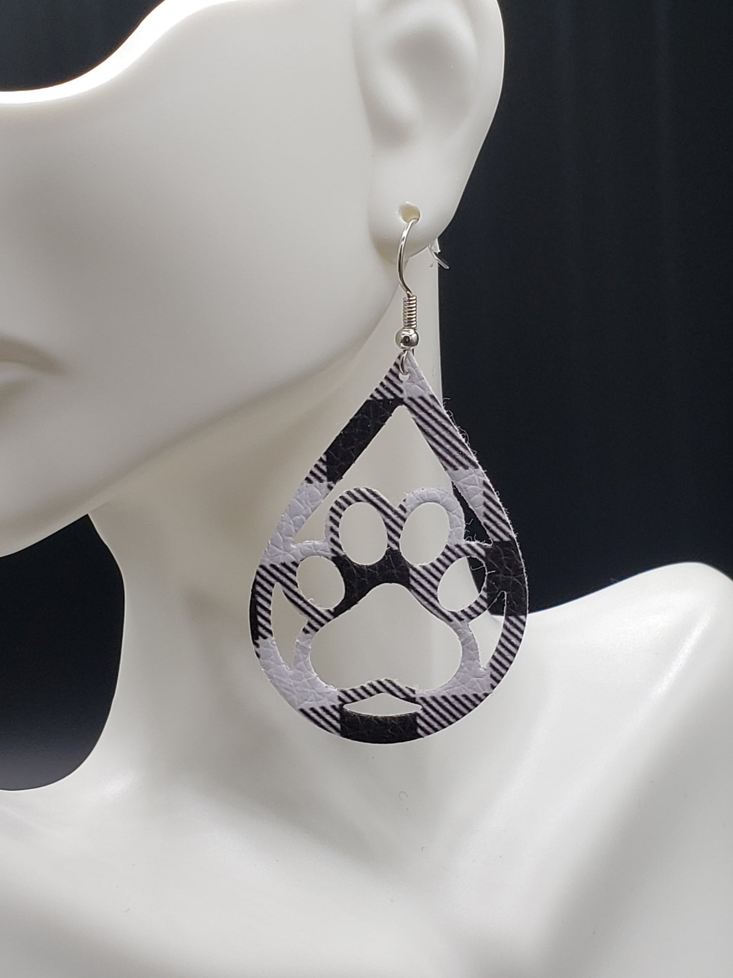 Paw Print Earrings