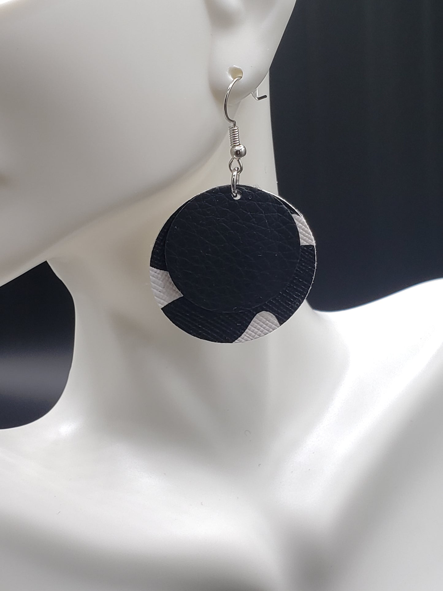Cow Print Earrings