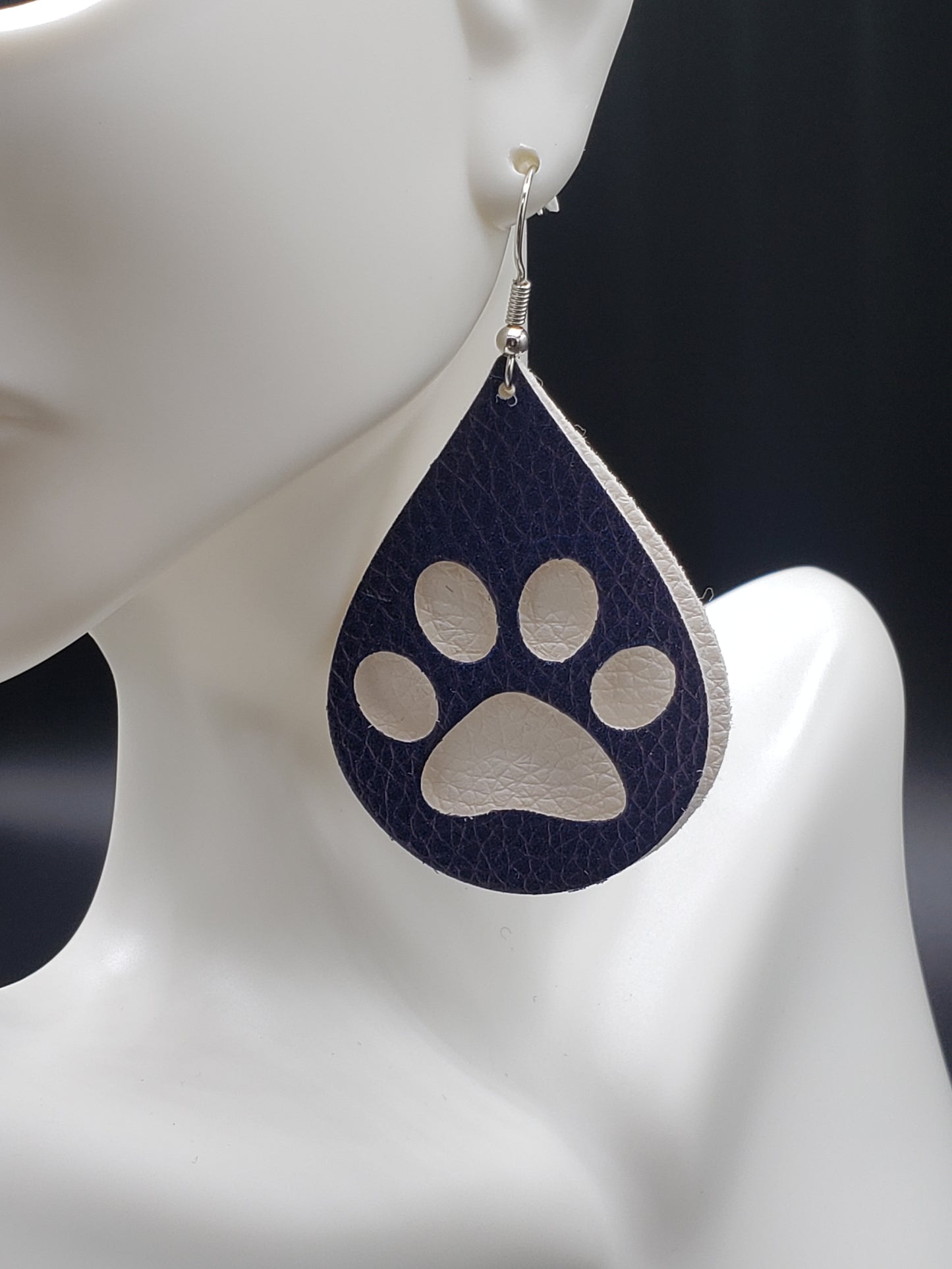 Paw Print Earrings