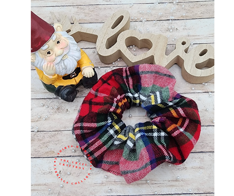 Flannel Scrunchies