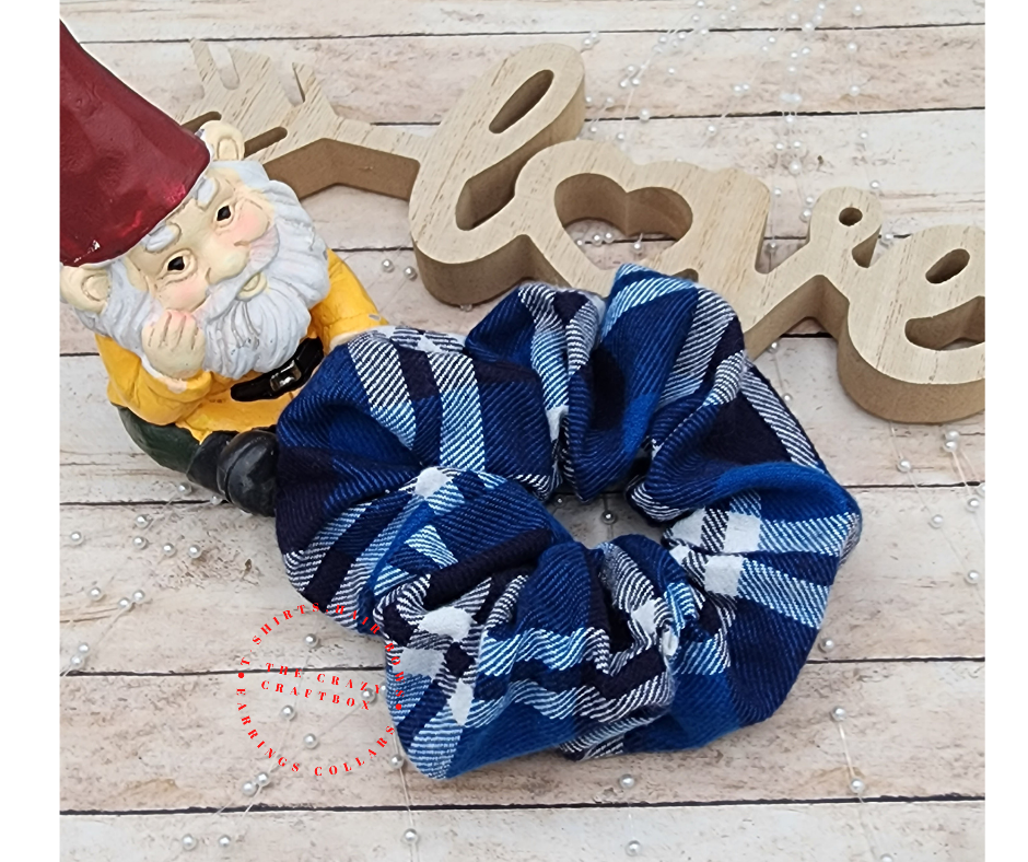 Flannel Scrunchies