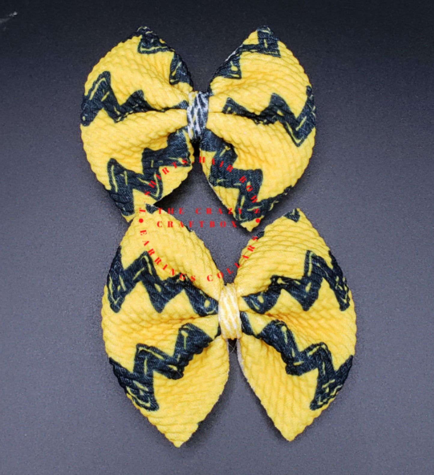 Charlie Brown Hair Bows