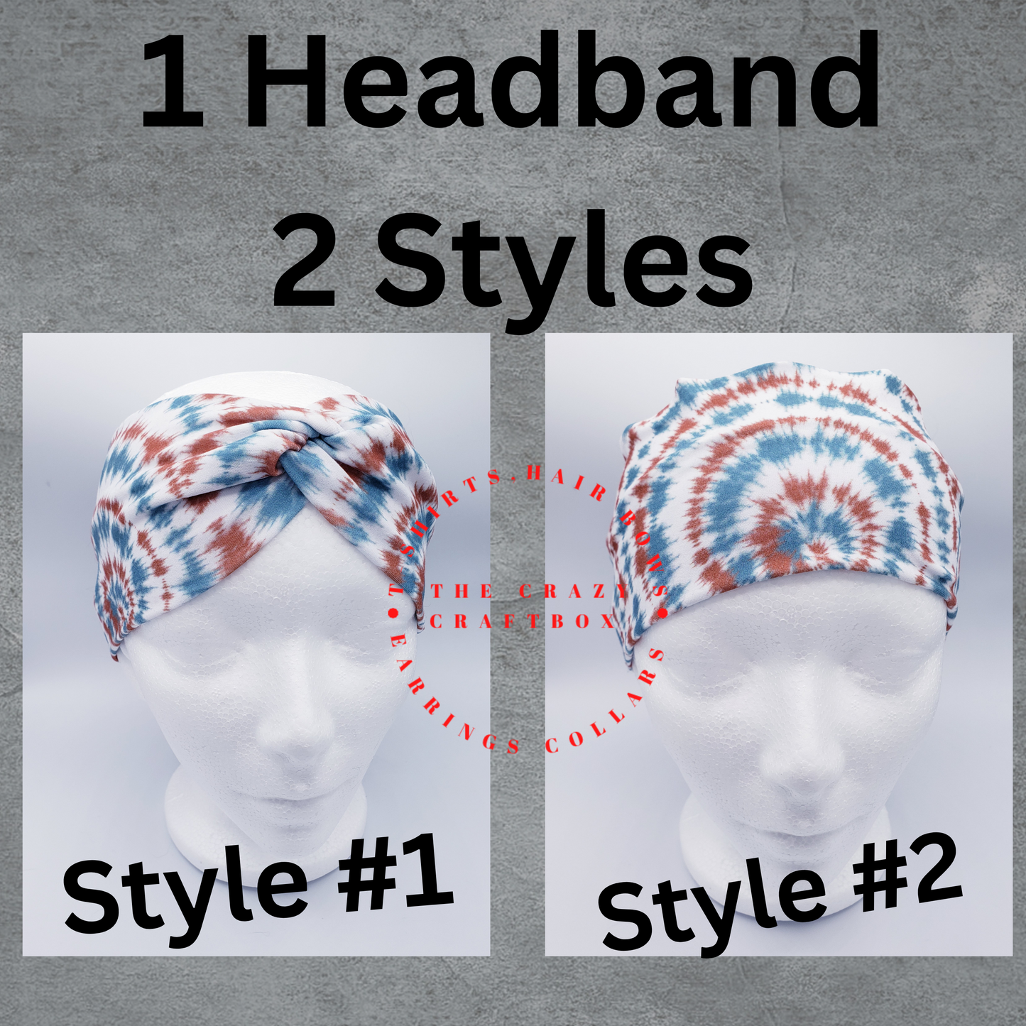 Leopard Paint Stripe headband