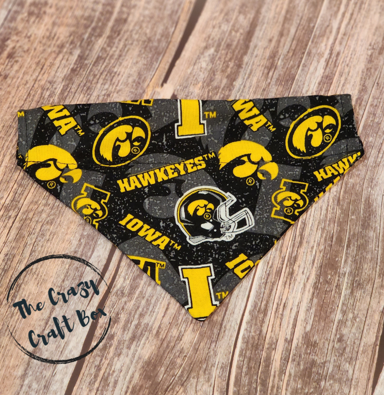 Sports Pet Bandana - Over the Collar