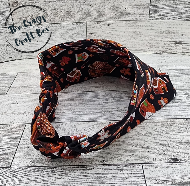 Gingerbread House Pet Bandana