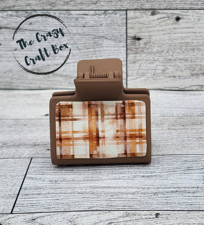Fall Tone Claw Clips