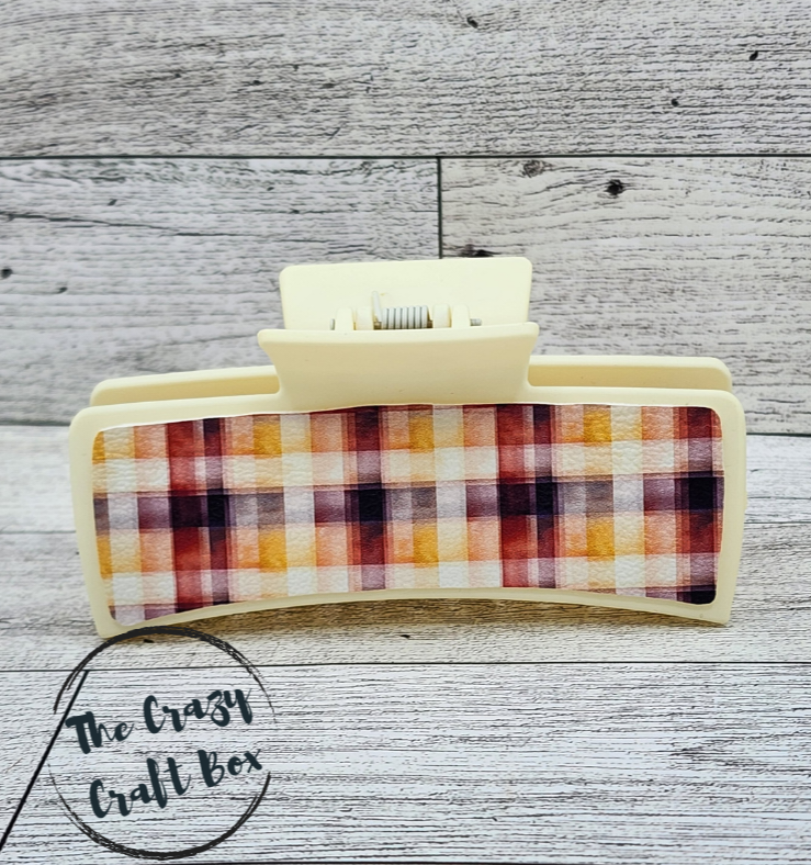 Fall Tone Claw Clips