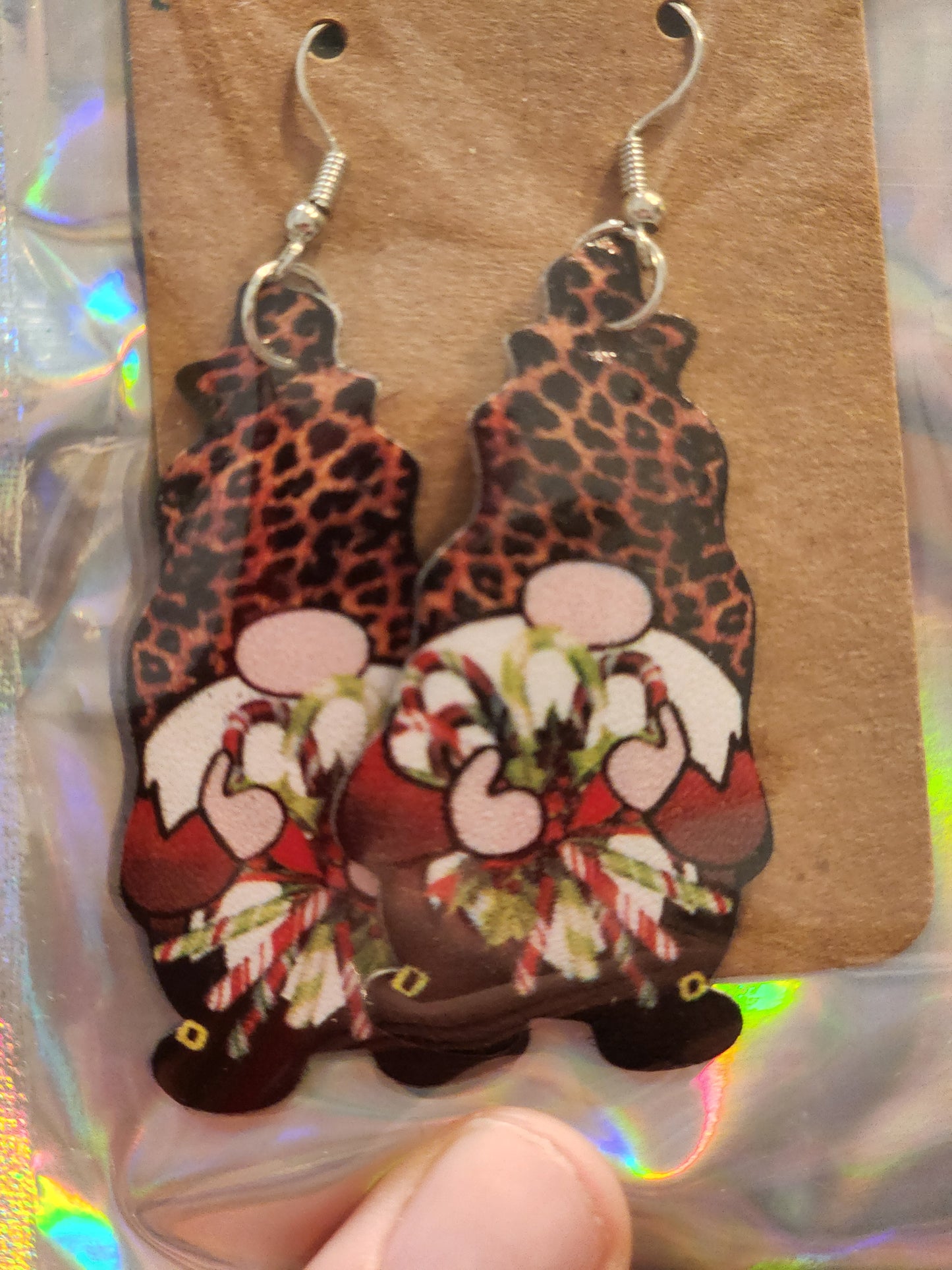 Gnome Christmas Earrings