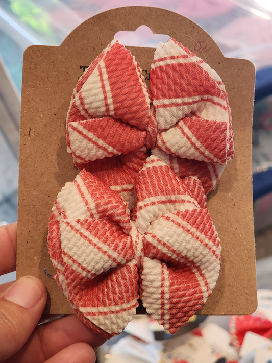 Red/White Bows