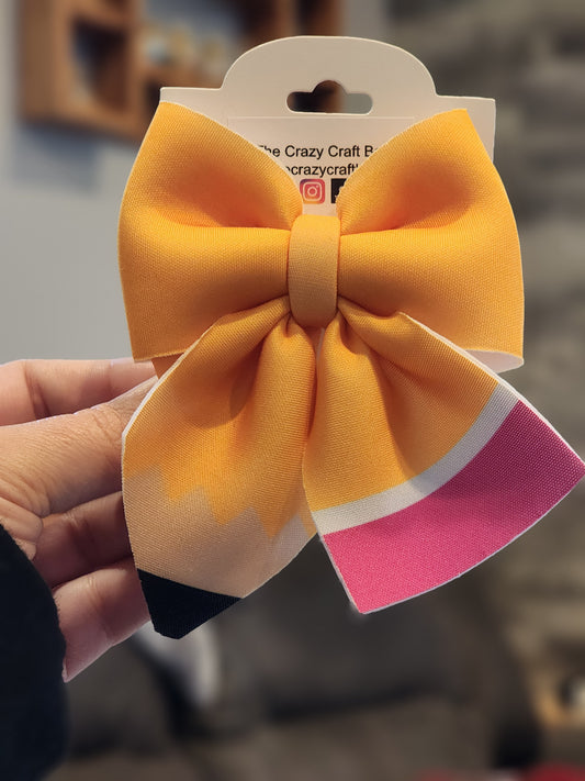 Paper & Pencil Neoprene Bows