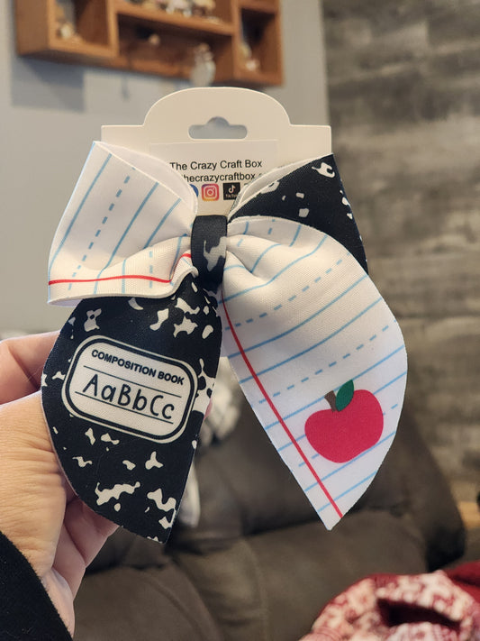 School Notebook Sailor Bow