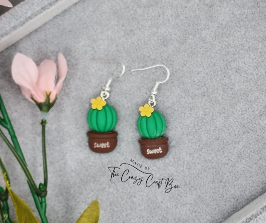 Sweet Cactus Earrings