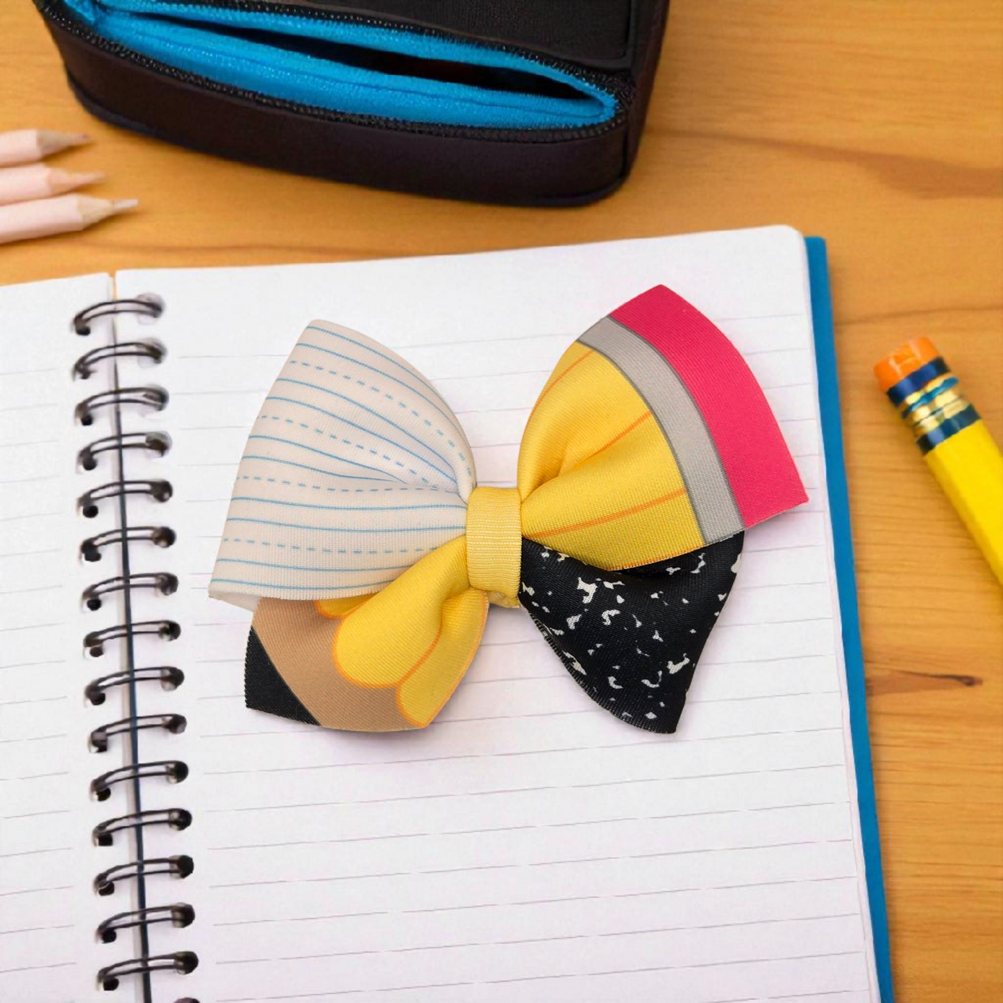 Taking Notes Pinwheel Bow