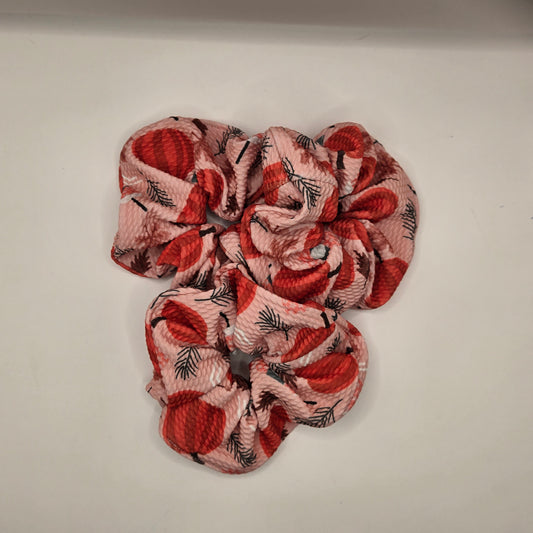 Pumpkin Scrunchie – Fall Hair Accessory | Seasonal Pumpkin Hair Tie | Autumn Wrist Scrunchie