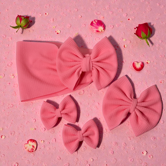Bright Pink Bows