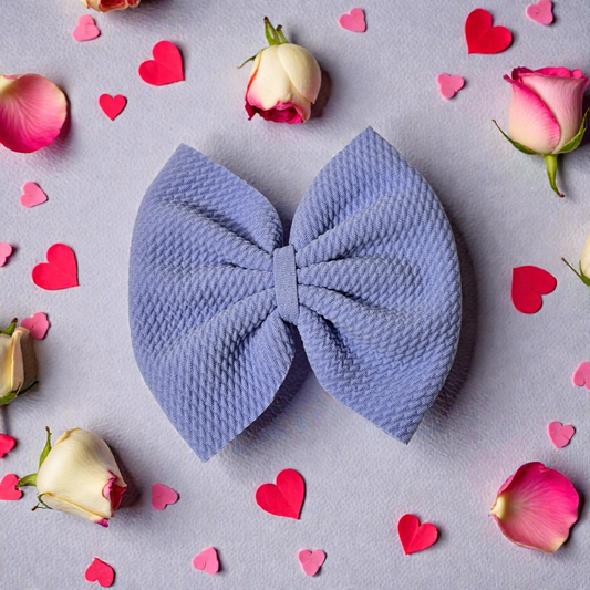 Easter Egg Blue Hair Bows